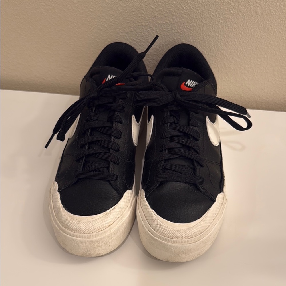 Nike Black Black Platform Sneakers